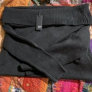 NWT Kut from the Kloth Off the Shoulder Sweater